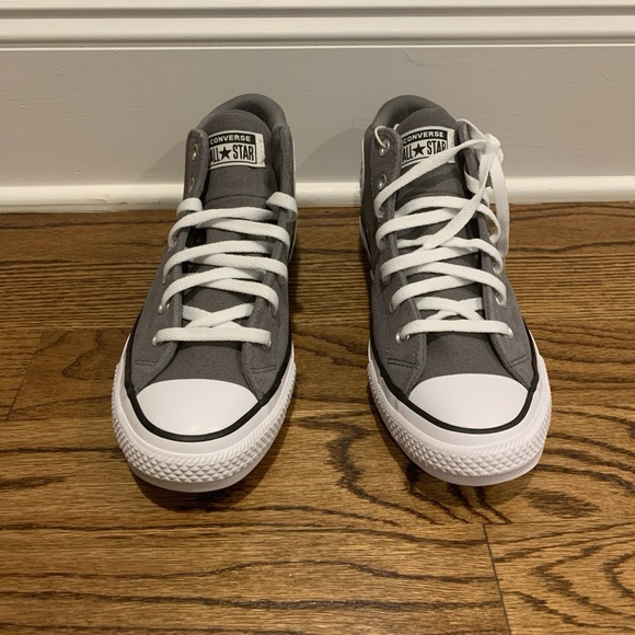 Converse Chuck Taylor All Star Malden Street Sharkskin White Shoes Men's Size 11 - Picture 2 of 8